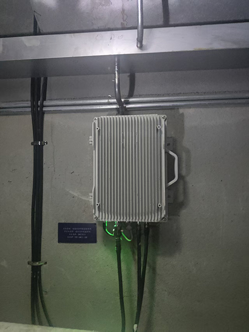  错那电力管廊覆盖漏缆方式案例